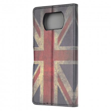 Housse Xiaomi Poco X3 Drapeau Angleterre