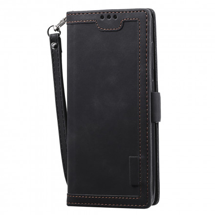 Housse Samsung Galaxy A71 5G Simili Cuir Bicolore Contours Renforcés Housse Samsung Galaxy A71 5G Simili Cuir Bicolore Contours Renforcés