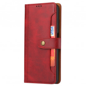 Housse Poco X3 Porte-Carte Frontal avec Sangle