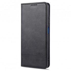Flip Cover Poco X3 Style Cuir AZNS