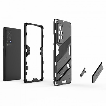 Coque Vivo X60 Pro Support Amovible Deux Positions Mains Libres Coque Vivo X60 Pro Support Amovible Deux Positions Mains Libres
