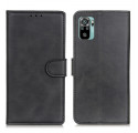 Housse Xiaomi Redmi Note 10/10S/Poco M5s Effet Cuir Mat Rétro
