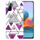 Coque Xiaomi Redmi Note 10 / Note 10s Marbre Triangles Coque Xiaomi Redmi Note 10 / Note 10s Marbre Triangles