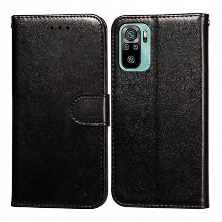 Housse Xiaomi Redmi Note 10 / Note 10s Style Cuir Brillant Housse Xiaomi Redmi Note 10 / Note 10s Style Cuir Brillant