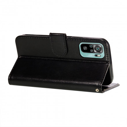 Housse Xiaomi Redmi Note 10 / Note 10s Style Cuir Brillant Housse Xiaomi Redmi Note 10 / Note 10s Style Cuir Brillant
