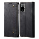 Flip Cover Xiaomi Redmi Note 10 / Note 10s Tissu Jeans Flip Cover Xiaomi Redmi Note 10 / Note 10s Tissu Jeans