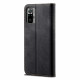 Flip Cover Xiaomi Redmi Note 10 / Note 10s Tissu Jeans Flip Cover Xiaomi Redmi Note 10 / Note 10s Tissu Jeans