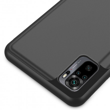 View Cover Xiaomi Redmi Note 10 / Note 10s Miroir et Simili Cuir View Cover Xiaomi Redmi Note 10 / Note 10s Miroir et Simili Cuir