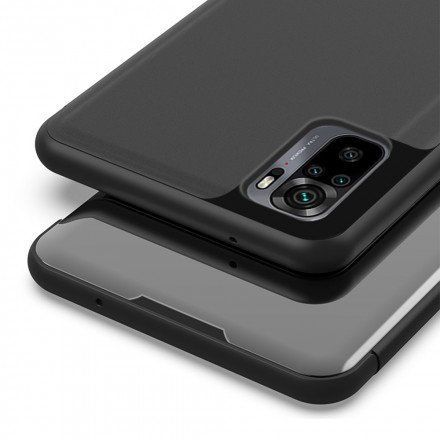 View Cover Xiaomi Redmi Note 10 / Note 10s Miroir et Simili Cuir View Cover Xiaomi Redmi Note 10 / Note 10s Miroir et Simili Cuir