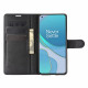Housse OnePlus 9 Style Cuir Litchi Classique Housse OnePlus 9 Style Cuir Litchi Classique