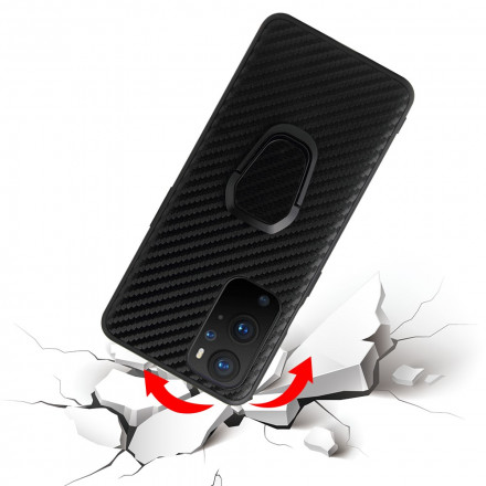 Coque OnePlus 9 Pro Paillettes Noires Anneau-Support Coque OnePlus 9 Pro Paillettes Noires Anneau-Support