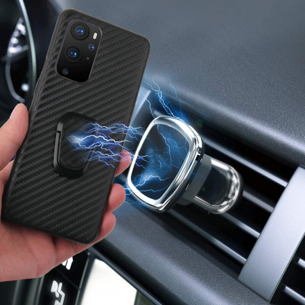 Coque OnePlus 9 Pro Paillettes Noires Anneau-Support Coque OnePlus 9 Pro Paillettes Noires Anneau-Support