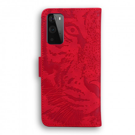 Housse OnePlus 9 Pro Empreinte Face de Tigre