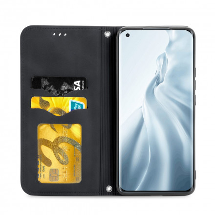 Flip Cover Xiaomi Mi 11 Simili Cuir Vintage Flip Cover Xiaomi Mi 11 Simili Cuir Vintage