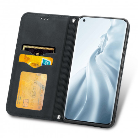 Flip Cover Xiaomi Mi 11 Simili Cuir Vintage Flip Cover Xiaomi Mi 11 Simili Cuir Vintage