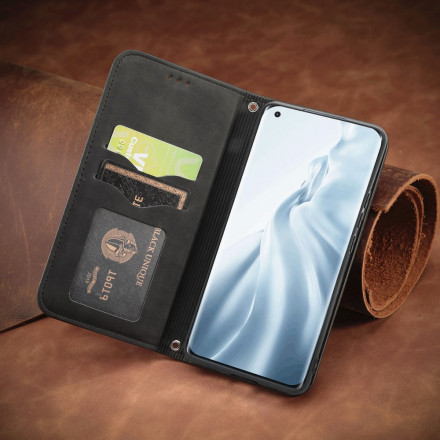 Flip Cover Xiaomi Mi 11 Simili Cuir Vintage Flip Cover Xiaomi Mi 11 Simili Cuir Vintage