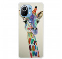 Coque Xiaomi Mi 11 Girafe Colorée