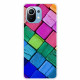Coque Xiaomi Mi 11 Cubes Colorés Coque Xiaomi Mi 11 Cubes Colorés