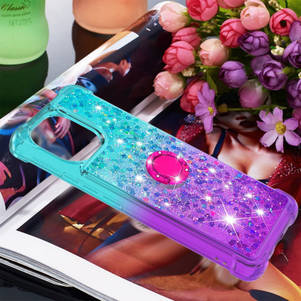 Coque Xiaomi Mi 11 Paillettes Anneau-Support Coque Xiaomi Mi 11 Paillettes Anneau-Support