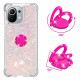 Coque Xiaomi Mi 11 Paillettes avec Anneau-Support Coque Xiaomi Mi 11 Paillettes avec Anneau-Support
