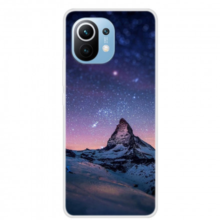 Coque Xiaomi Mi 11 Silicone Paysage Futuriste Coque Xiaomi Mi 11 Silicone Paysage Futuriste