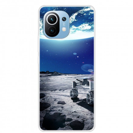 Coque Xiaomi Mi 11 Silicone Paysage Futuriste Coque Xiaomi Mi 11 Silicone Paysage Futuriste