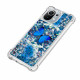 Coque Xiaomi Mi 11 Papillons Bleus Paillettes Coque Xiaomi Mi 11 Papillons Bleus Paillettes