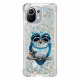 Coque Xiaomi Mi 11 Miss Hibou Paillettes Coque Xiaomi Mi 11 Miss Hibou Paillettes