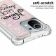 Coque Xiaomi Mi 11 Never Stop Dreaming Paillettes Coque Xiaomi Mi 11 Never Stop Dreaming Paillettes