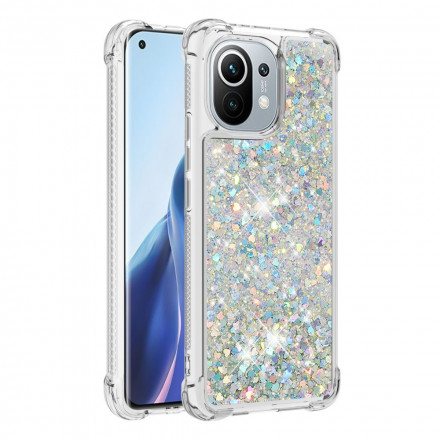 Coque Xiaomi Mi 11 Paillettes Design Coque Xiaomi Mi 11 Paillettes Design