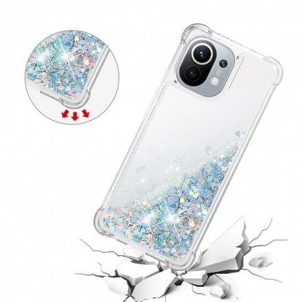 Coque Xiaomi Mi 11 Paillettes Design Coque Xiaomi Mi 11 Paillettes Design