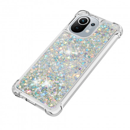 Coque Xiaomi Mi 11 Paillettes Design Coque Xiaomi Mi 11 Paillettes Design