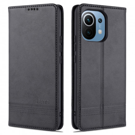 Flip Cover Xiaomi Mi 11 Style Cuir AZNS Flip Cover Xiaomi Mi 11 Style Cuir AZNS