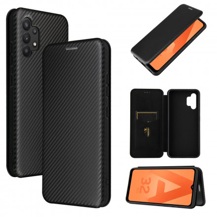 Flip Cover Samsung Galaxy A32 4G Fibre Carbone Flip Cover Samsung Galaxy A32 4G Fibre Carbone