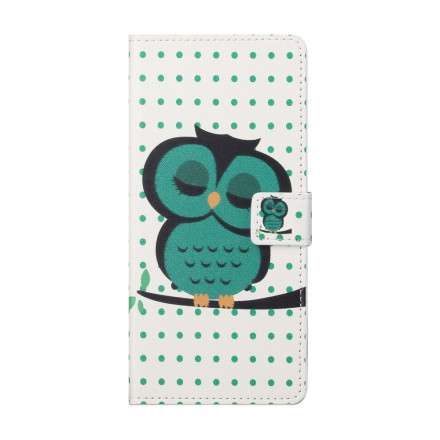Housse Xiaomi Redmi Note 10 Pro Hibou Endormi Housse Xiaomi Redmi Note 10 Pro Hibou Endormi