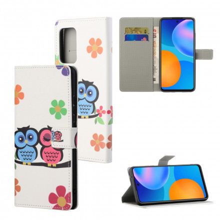 Housse Xiaomi Redmi Note 10 Pro Couple de Hiboux Housse Xiaomi Redmi Note 10 Pro Couple de Hiboux
