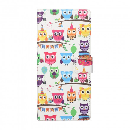 Housse Xiaomi Redmi Note 10 Pro Multiples Hiboux Housse Xiaomi Redmi Note 10 Pro Multiples Hiboux