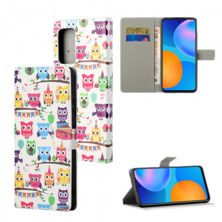 Housse Xiaomi Redmi Note 10 Pro Multiples Hiboux Housse Xiaomi Redmi Note 10 Pro Multiples Hiboux