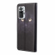 Housse Xiaomi Redmi Note 10 Pro Yeux de Chat Noir à Lanière Housse Xiaomi Redmi Note 10 Pro Yeux de Chat Noir à Lanière