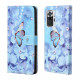 Housse Xiaomi Redmi Note 10 Pro Papillons Diamants à Lanière Housse Xiaomi Redmi Note 10 Pro Papillons Diamants à Lanière