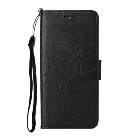 Housse Xiaomi Redmi Note 10 Pro Arbre et Hiboux à Lanière Housse Xiaomi Redmi Note 10 Pro Arbre et Hiboux à Lanière