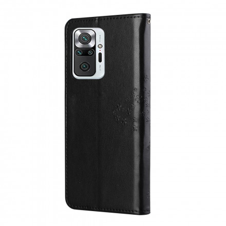 Housse Xiaomi Redmi Note 10 Pro Arbre et Hiboux à Lanière Housse Xiaomi Redmi Note 10 Pro Arbre et Hiboux à Lanière