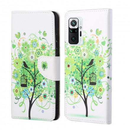 Housse Xiaomi Redmi Note 10 Pro Arbre Vert Housse Xiaomi Redmi Note 10 Pro Arbre Vert
