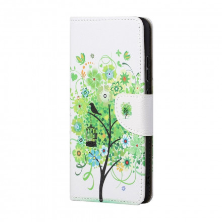 Housse Xiaomi Redmi Note 10 Pro Arbre Vert