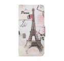 Housse Xiaomi Redmi Note 10 Pro Tour Eiffel Rétro