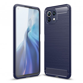 Coque Xiaomi Redmi Note 10 5G Fibre Carbone Brossée