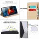 Housse Samsung Galaxy A12 Effet Cuir Tricolore Housse Samsung Galaxy A12 Effet Cuir Tricolore