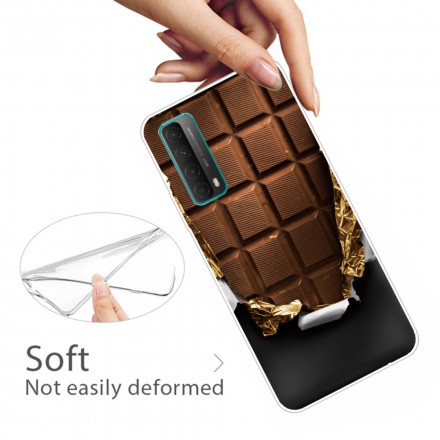 Coque Huawei P Smart 2021 Flexible Chocolat