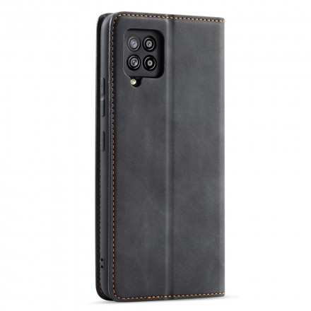 Flip Cover Samsung Galaxy A12 Effet Cuir FORWENW Flip Cover Samsung Galaxy A12 Effet Cuir FORWENW