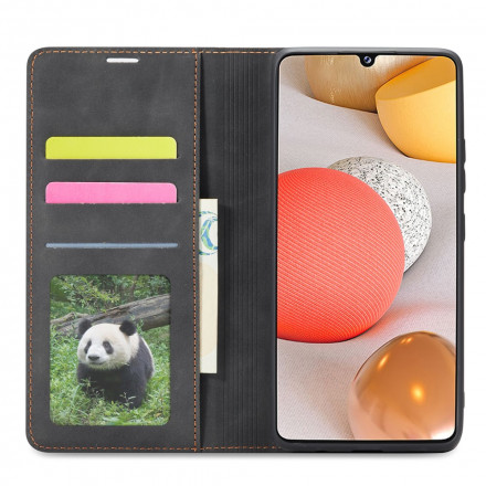 Flip Cover Samsung Galaxy A12 Effet Cuir FORWENW Flip Cover Samsung Galaxy A12 Effet Cuir FORWENW